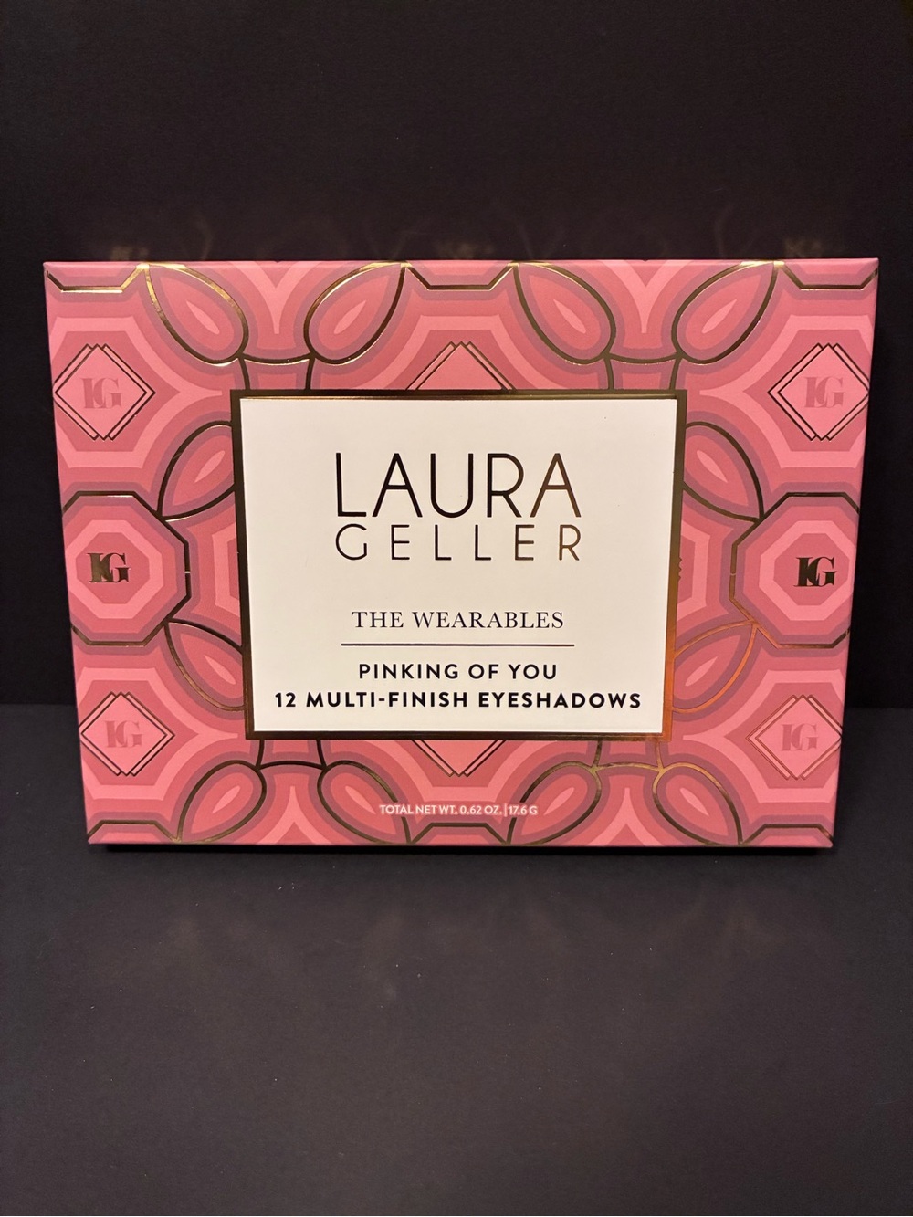 Laura Geller The Wearables Pinking of You 12 Multi-Finish Eyeshadow Palette BNIB